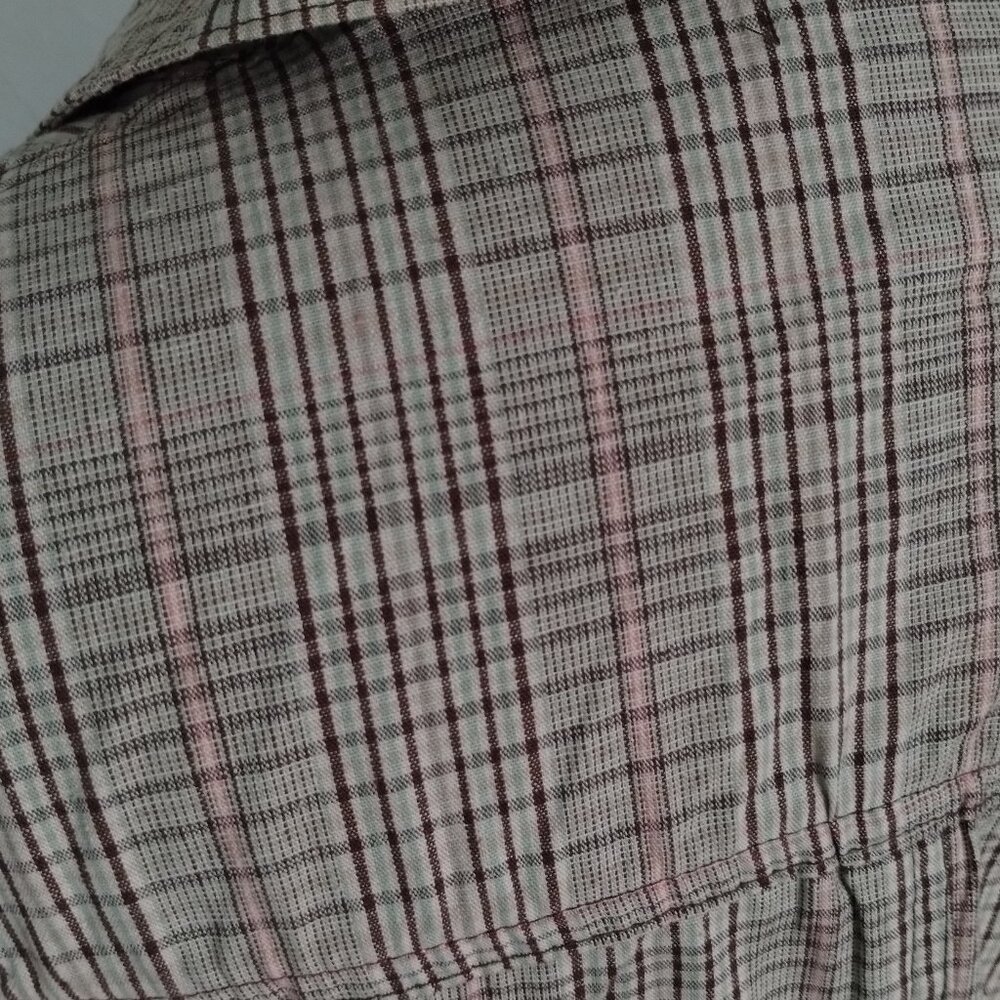 Paris Blues Plaid Coat - Picture 9 of 10